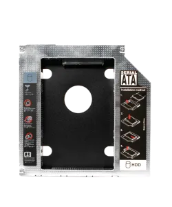 Bracket Caddy Ultra Slim Optical Drive Slot 2.5inch SATA HDD 9.5cm