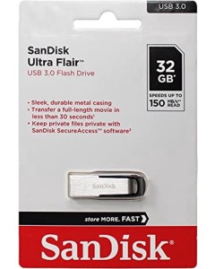 Sandisk Ultra 32GB USB 3.0 Zwart Usbstick