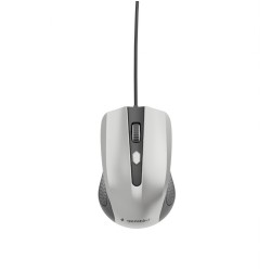 4-button Opticale USB Muis Bedraad Zwart/Zilver