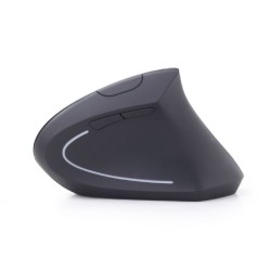 Gembird Ergonomische 6-knops draadloze optische muis, zwart