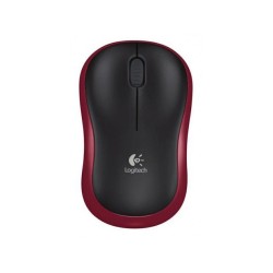 Logitech M185R Draadloze Muis Rood