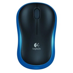 Logitech M185BL Draadloze Muis Blauw
