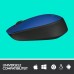 Logitech M171B Muis Ambidextrous RF Draadloos Optisch 1000 DPI Blauw