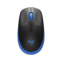 Logitech M190 Wireless Muis Blauw/zwart