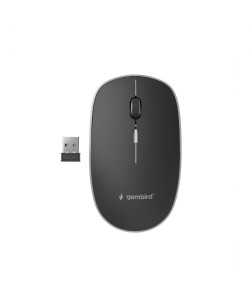4-Button Draadloze Gembird Muis Zwart