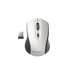 4 Knoppe Draadloze USB Muis Zwart/Zilver