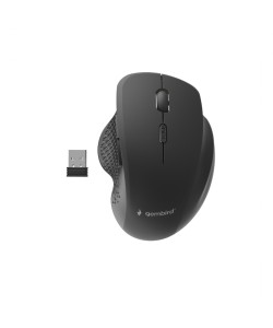 6 Knoppe Draadloze Muis Zwart