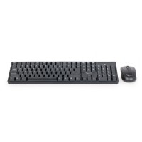 Draadloze Toetsenbord Muis Combo (Desktopset), US, Zwart