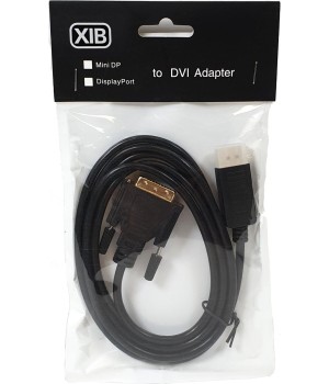 Displayport naar DVI 24+1 Kabel 1.80M