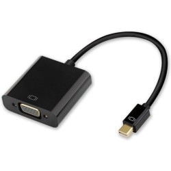DisplayPort Mini naar VGA Adapter Zwart 15cm