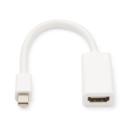 DisplayPort Mini naar HDMI Fermale Converter 10cm