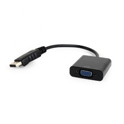 DisplayPort M naar VGA Adapter Zwart 15cm