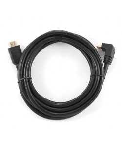 HDMI naar HDMI High Speed 2.0 Kabel haakse aansluiting met Ethernet 4.5 Meter