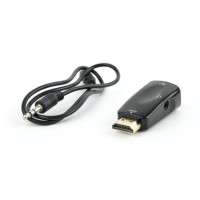 HDMI naar VGA adapter met audio, Blister verpakking
