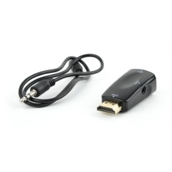 HDMI naar VGA adapter met audio, Blister verpakking