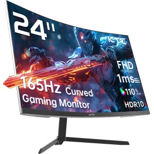 KTC H24S17 24Inch Curve 1920 x 1080p 180Hz FHD-1080P Gaming Monitor KTC H24S17 24Inch Curve 1920 x 1080p 180Hz FHD-1080P Gaming Monitor
