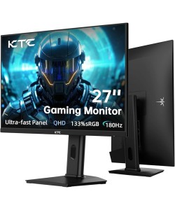 KTC H27T7 27 Inch, 2K (2560 x 1440p) 180Hz 144Hz QHD Gaming Monitor