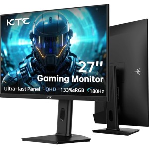 KTC H27T7 27 Inch, 2K (2560 x 1440p) 180Hz 144Hz QHD Gaming Monitor