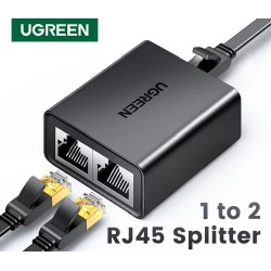 Ugreen RJ45 1 naar 2 Netwerksplitter Adapter