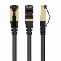 UTP CAT8 Kabel 40Gbps 2000Mhz 0.25M Rond Netwerkkabel