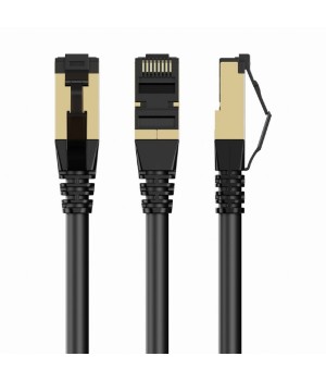UTP CAT8 Kabel 40Gbps 2000Mhz 0.25M Rond Netwerkkabel