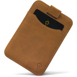 Kaarthouder met RFID voor 3 Kaarten Beige