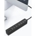 USB-A 2.0 naar USB-A 2,0 Hub 6 Poorts met Cardreader
