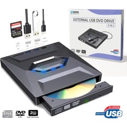 Externe Cd Dvd Rw Optische Drive Dvd Brander Usb3.0 Type-C