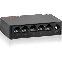 5 Poort HKBTM Mini Ethernet 100Mbps/1000Mbps Gigabit Rj45 Netwerkswitch