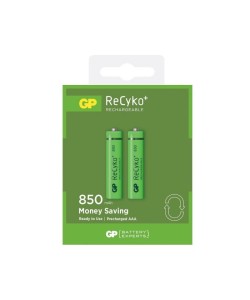 GP ReCyko+ oplaadbare AAA Micro penlite (850mAh), blister 2