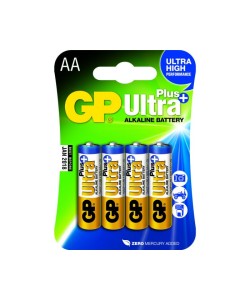 GP Ultra Plus Alkaline AA Mignon penlite, blister 4