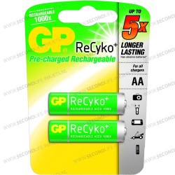 GP ReCyko+ oplaadbare AA Mignon penlite (2000mAh), blister 2