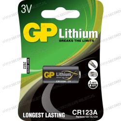 GP Photo Lithium CR123A (DL 123A), blister 1