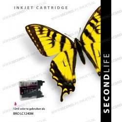 Brother LC1240 Magenta 12ml XL Cartridges