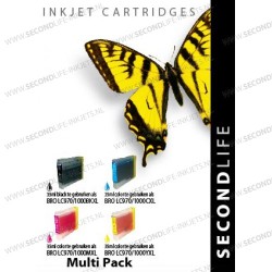 Brother LC-970 / LC-1000 Multipack 140ml XL Cartridges