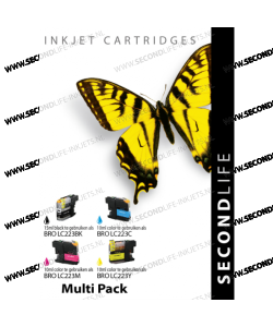 Brother LC-223 Multipack 45ml XL Cartridges
