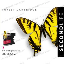 Brother LC225 Magenta 15ml XL Cartridges