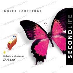 Canon BCI 3/6 Geel 15ml XL Cartridges