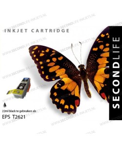 Epson T2621XL Zwart 22ml Cartridges