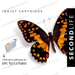 Epson T0713 Magenta 15ml XL Cartridges