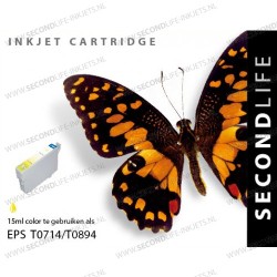 Epson T0714 Geel 15ml XL Cartridges