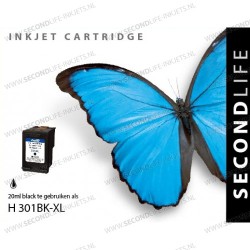 HP 301 Zwart 20ml XL Cartridges