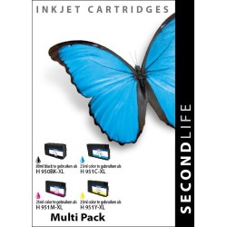 HP 950/951 BK, C, M & Y Multipack XL Cartridges