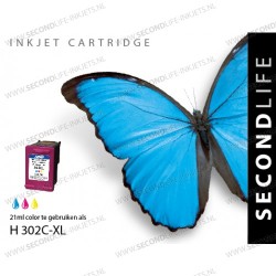 HP 302 Kleur 18ml XL Cartridges