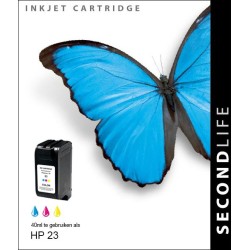 HP 23 Kleur 40ml XL Cartridges