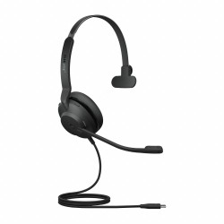 Jabra Evolve2 30 MS | Mono Bedrade On-Ear Headset USB-C | Zwart