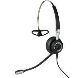 Jabra BIZ 2400 II 3in1 WB Unify | Bedrade On-ear Mono Headset | QD Aansluiting | Zwart/Zilver