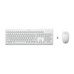 HP 230 | Draadloze Muis- en Toetsenbordcombo | USB | QWERTY | Wit