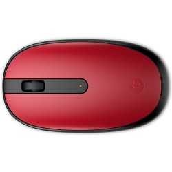 HP 240 Empire Red | Bluetooth Muis | Links- en Rechtshandig | 1600 DPI | Rood/Zwart
