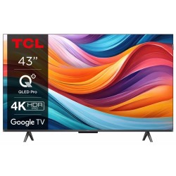 TCL T7B 43T7B | 43” Ultra HD 4K QLED Smart TV | Dolby Vision | Google TV | HDMI 2.1 | 60Hz